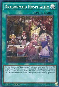 Dragonmaid Hospitality (V.3 Secret Rare) 