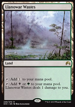 Llanowar Wastes - Magic Origins 