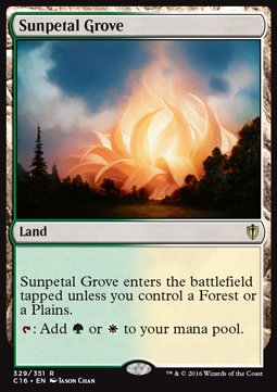 Sunpetal Grove - Commander 2016 