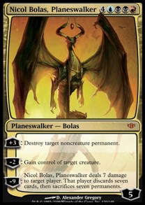 Nicol Bolas Planeswalker - Conflux 