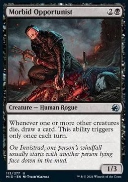 Morbid Opportunist - Innistrad Midnight Hunt 