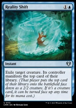 Reality Shift - Commander Masters 