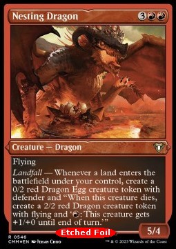 Nesting Dragon - Commander Masters Extras 