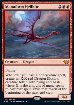 Manaform Hellkite - Innistrad Crimson Vow 