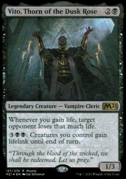 Vito Thorn of the Dusk Rose - Resale Promos 