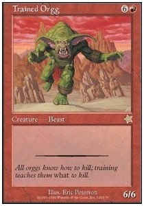 Trained Orgg 