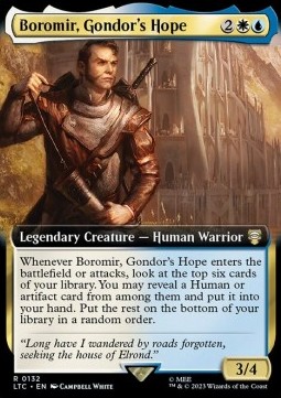 Boromir Gondors Hope - Commander The Lord of the Rings Tales of Middle earth Extras 