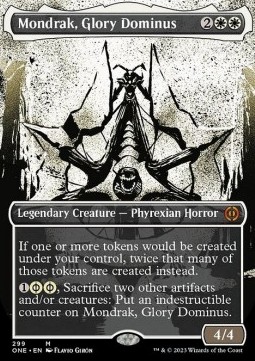 Mondrak Glory Dominus (V.1) - Phyrexia All Will Be One Extras 