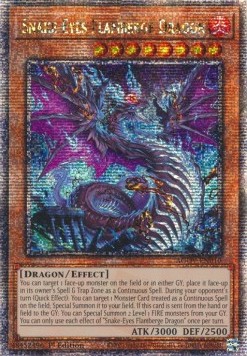 Snake Eyes Flamberge Dragon (V.2 Quarter Century Secret Rare) 