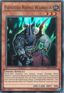 Fiendish Rhino Warrior 