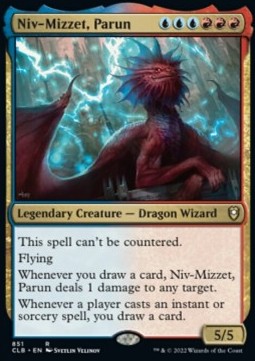 Niv Mizzet Parun - Commander Legends Battle for Baldurs Gate Extras 