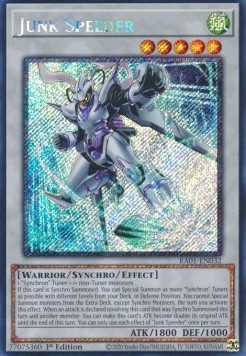 Junk Speeder (V.4 Platinum Secret Rare) 