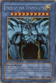 Obelisk the Tormentor (V.1 - Secret Rare) 