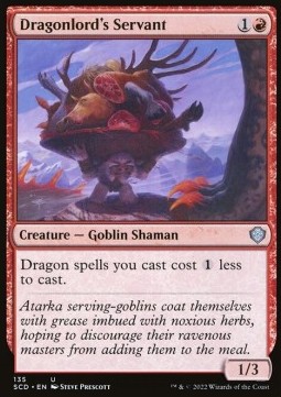 Dragonlords Servant - Starter Commander Decks 