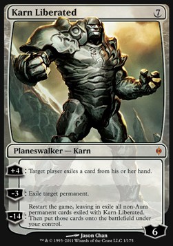 Karn Liberated - New Phyrexia 