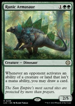 Runic Armasaur - Commander The Lost Caverns of Ixalan 