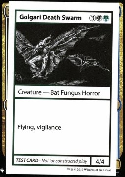 Golgari Death Swarm (V.1) - Mystery Booster Playtest Cards 