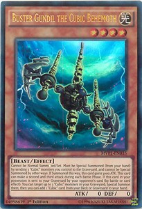 Buster Gundil the Cubic Behemoth (V.1 - Ultra Rare) 