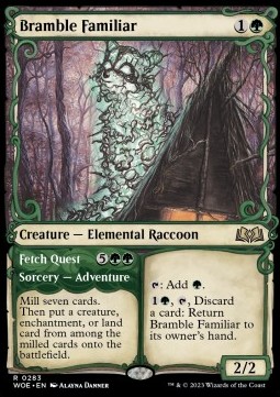 Bramble Familiar Fetch Quest 