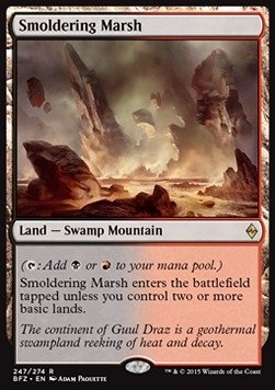 Smoldering Marsh - Battle for Zendikar 