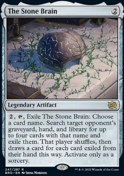 The Stone Brain - The Brothers War 