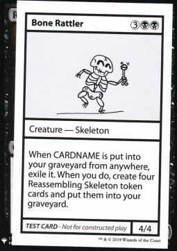Bone Rattler (V.1) - Mystery Booster Playtest Cards 
