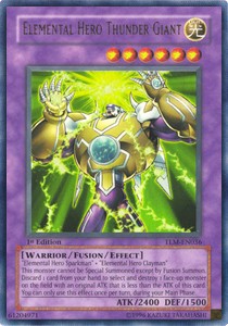 Elemental Hero Thunder Giant (V.1 - Ultra Rare) 