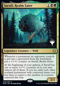 Sarulf Realm Eater (V.2) - Kaldheim Promos 