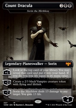Sorin the Mirthless (V.3) - Innistrad Crimson Vow Extras 