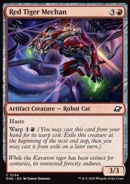 Red Tiger Mechan 
