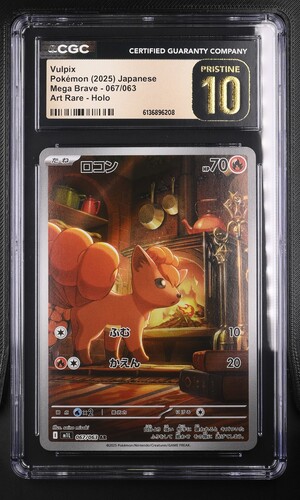 Vulpix - m1L 67 - Japanese - CGC 10.5 