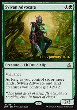 Sylvan Advocate - Oath of the Gatewatch Promos 