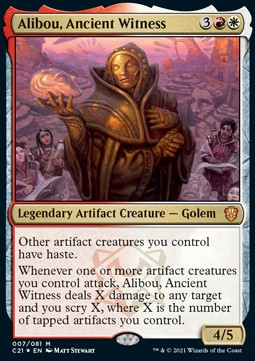 Alibou, Ancient Witness - Commander Strixhaven 