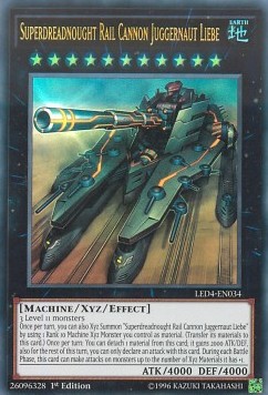 Superdreadnought Rail Cannon Juggernaut Liebe 