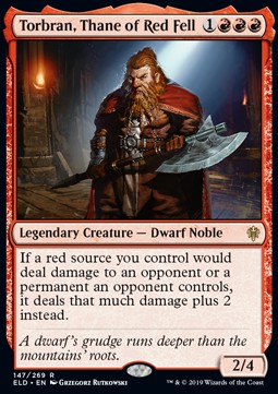 Torbran Thane of Red Fell - Throne of Eldraine 