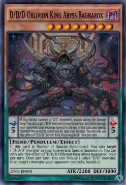 D/D/D Oblivion King Abyss Ragnarok 