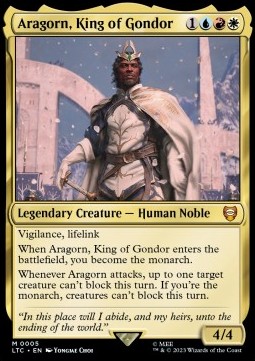 Aragorn King of Gondor - Commander The Lord of the Rings Tales of Middle earth 