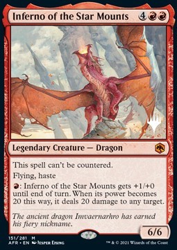 Inferno of the Star Mounts (V.2) - Adventures in the Forgotten Realms Promos