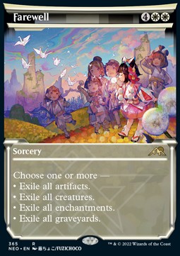 Farewell (V.1) - Kamigawa Neon Dynasty Extras 