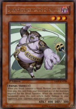Djinn Prognosticator of Rituals 