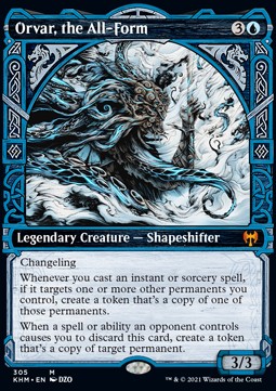 Orvar the All Form - Kaldheim Extras 