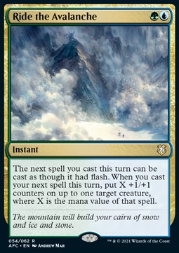 Ride the Avalanche 