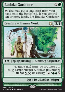 Budoka Gardener // Dokai, Weaver of Life 