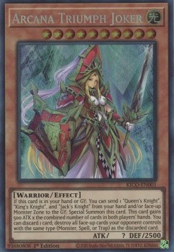 Arcana Triumph Joker (V.2 - Collectors Rare) 