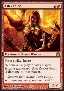 Ash Zealot - Return to Ravnica 