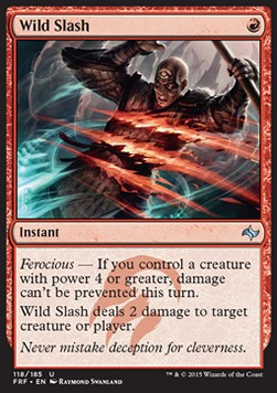 Wild Slash - Fate Reforged 