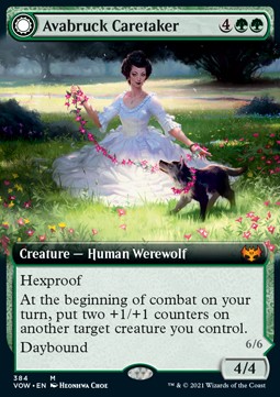 Avabruck Caretaker Hollowhenge Huntmaster - Innistrad Crimson Vow Extras 