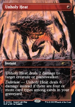 Unholy Heat - DCI Promos 
