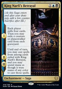 King Narfis Betrayal - Kaldheim 