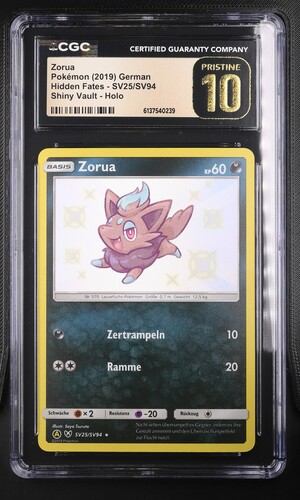 Zorua - HIF 25 - German - CGC 10.5 